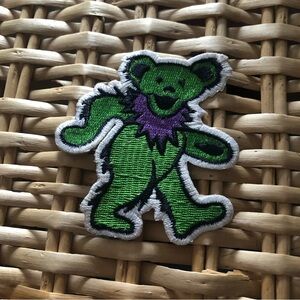 Grateful Dead bear Iron on patch